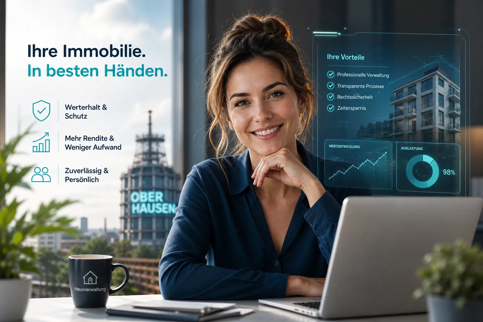 Vorteile einer Hausverwaltung in Oberhausen