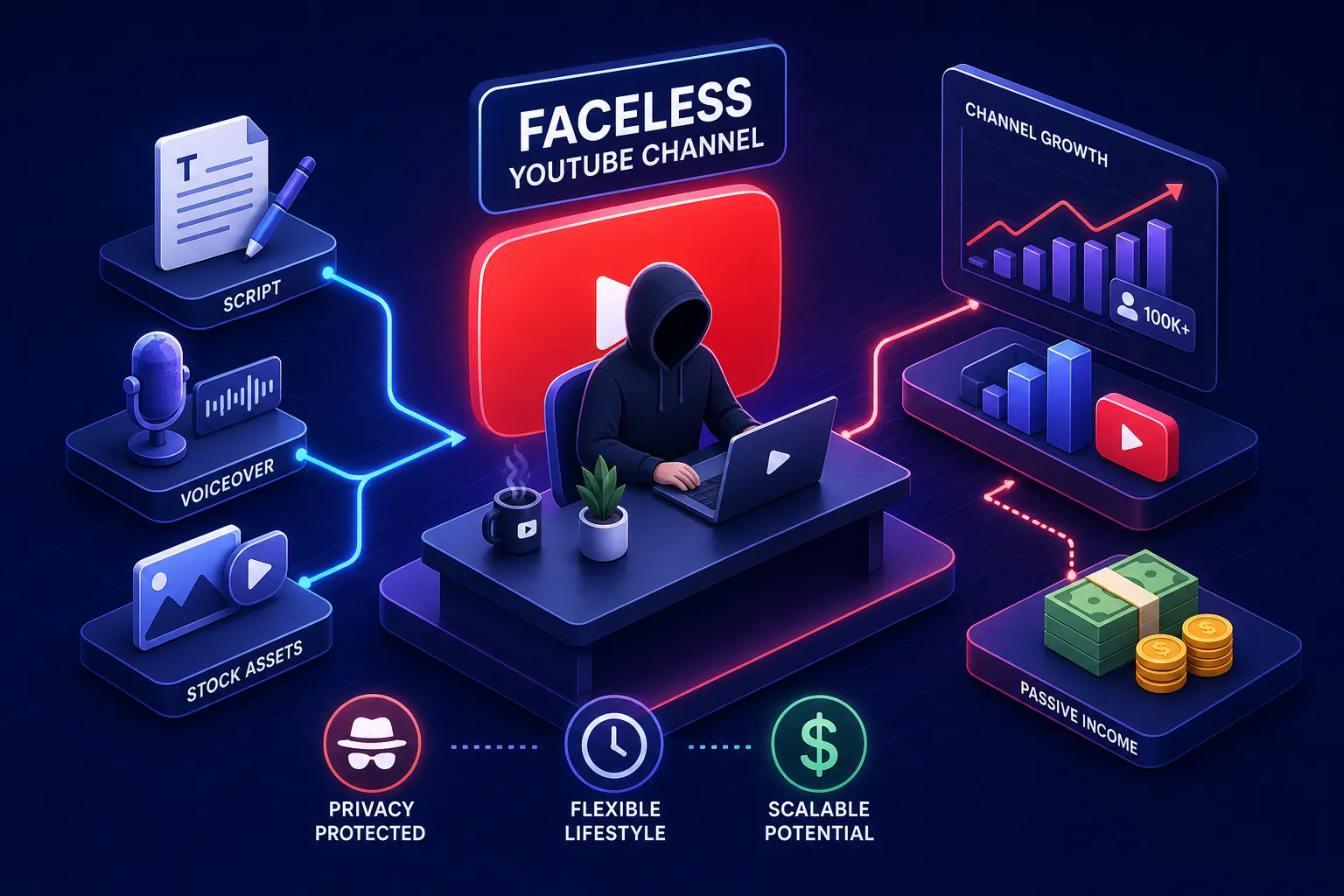 What Is a Faceless YouTube Channel? Complete Guide