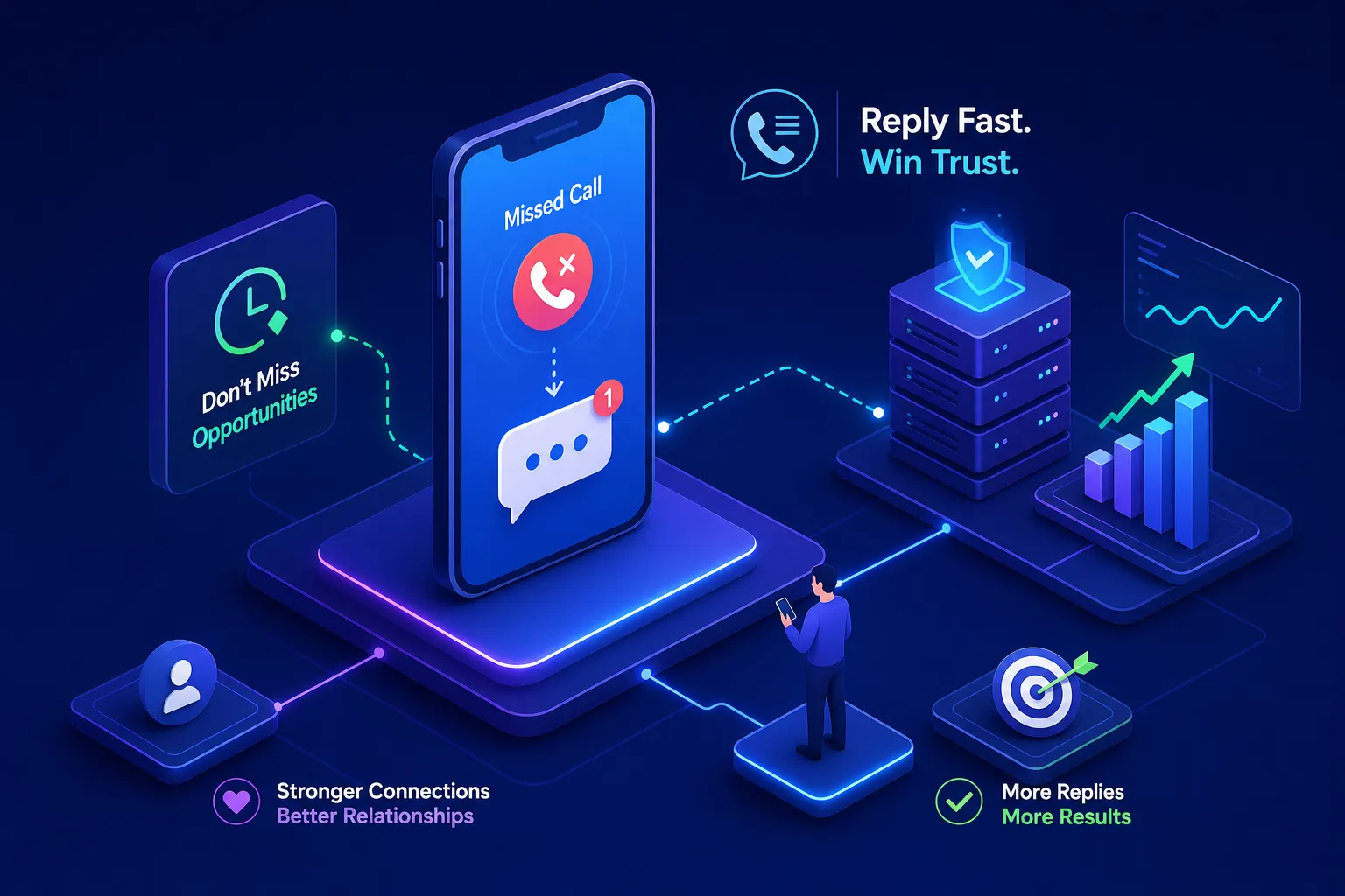 What Is Missed Call Text Back & Why It Matters