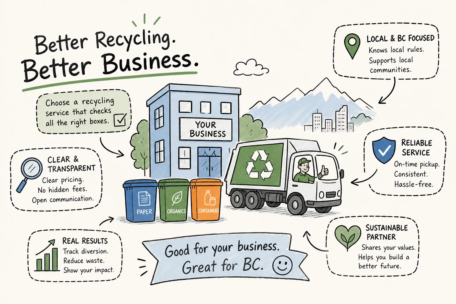 What to Look for in a Business Recycling Service in BC