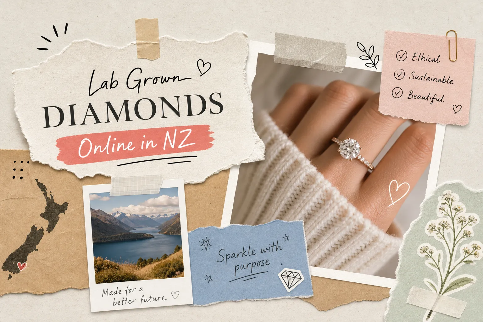 Where to buy lab-grown diamonds online in New Zealand