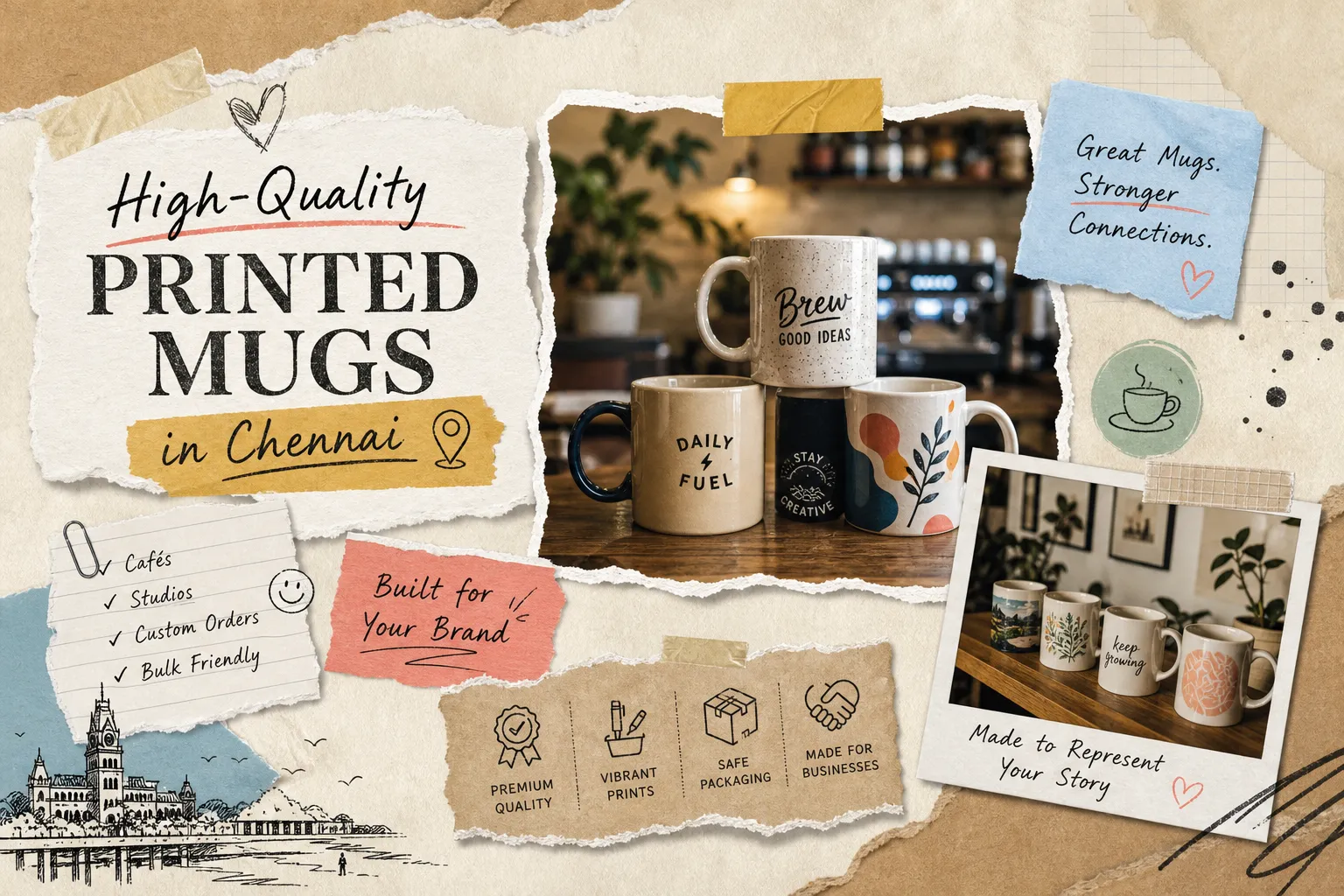 Where to Find High-Quality Printed Mugs in Chennai: A Buyer's Guide for Cafés and Studios