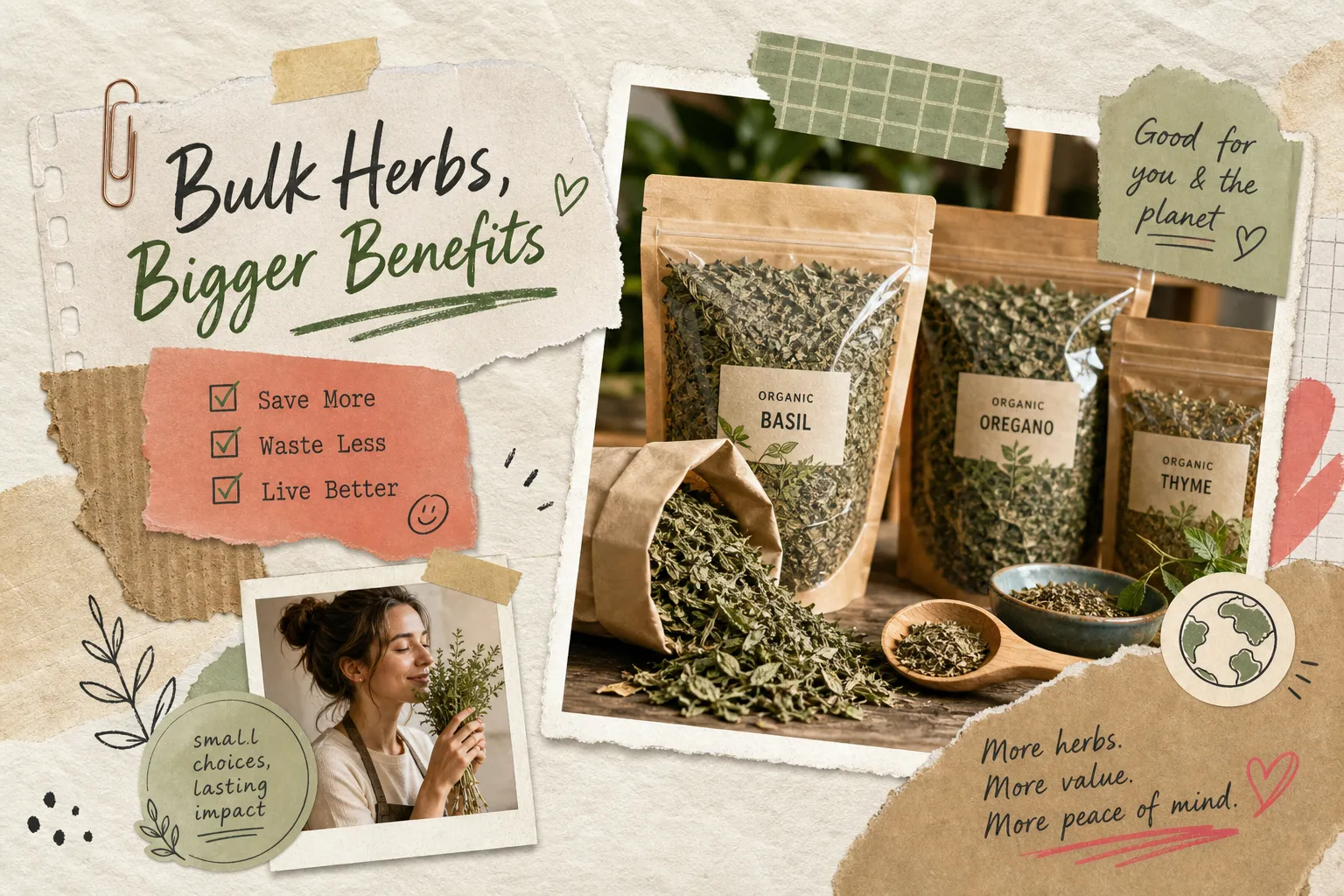 Why Buying Organic Herbs in Bulk Saves You More Than Money